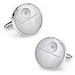 Star Wars Death Star Blue Print Cufflinks